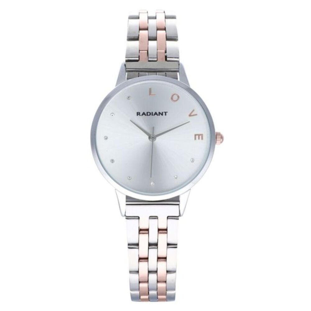 RADIANT Stainless Steel Bracelet Watch Women Gray Watches